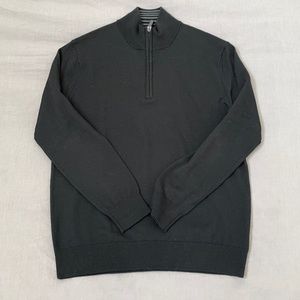 UNTUCKit Merino Wool Quarter-Zip sweater